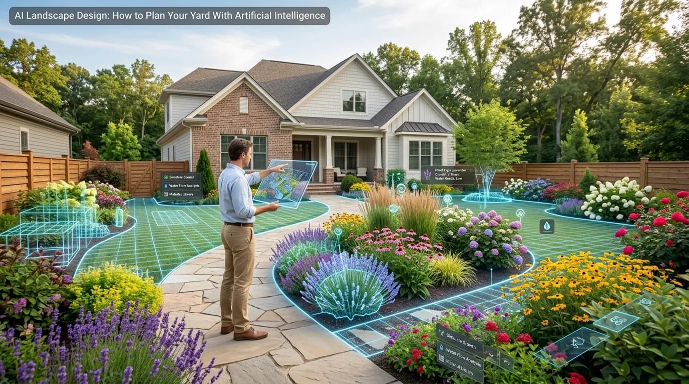 AI Landscape Design: How to Plan Your Yard With Artificial Intelligence