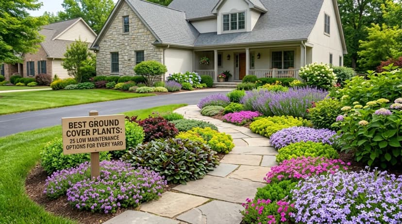 Best Ground Cover Plants: 25 Low-Maintenance Options for Every Yard