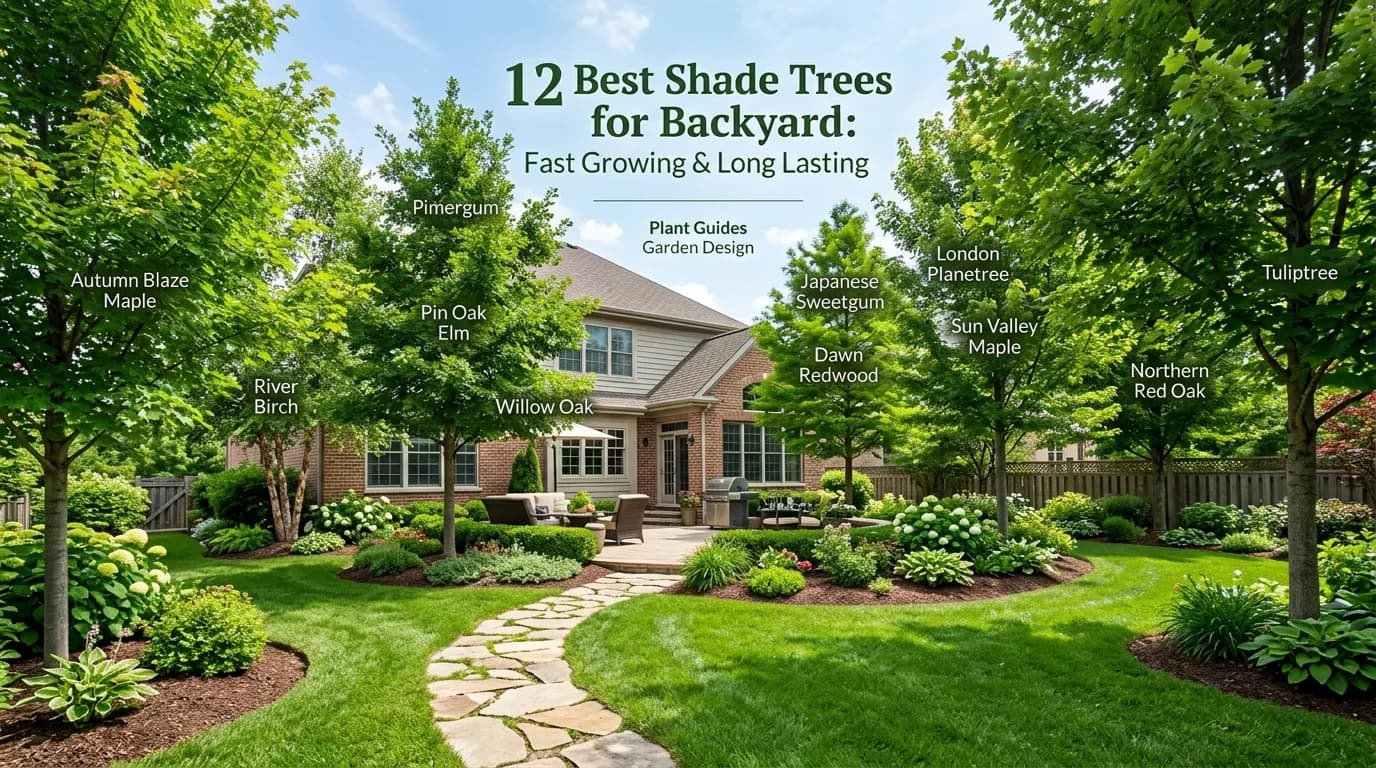 12 Best Shade Trees for Backyard: Fast-Growing & Long-Lasting