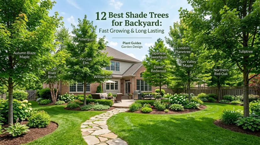 12 Best Shade Trees for Backyard: Fast-Growing & Long-Lasting