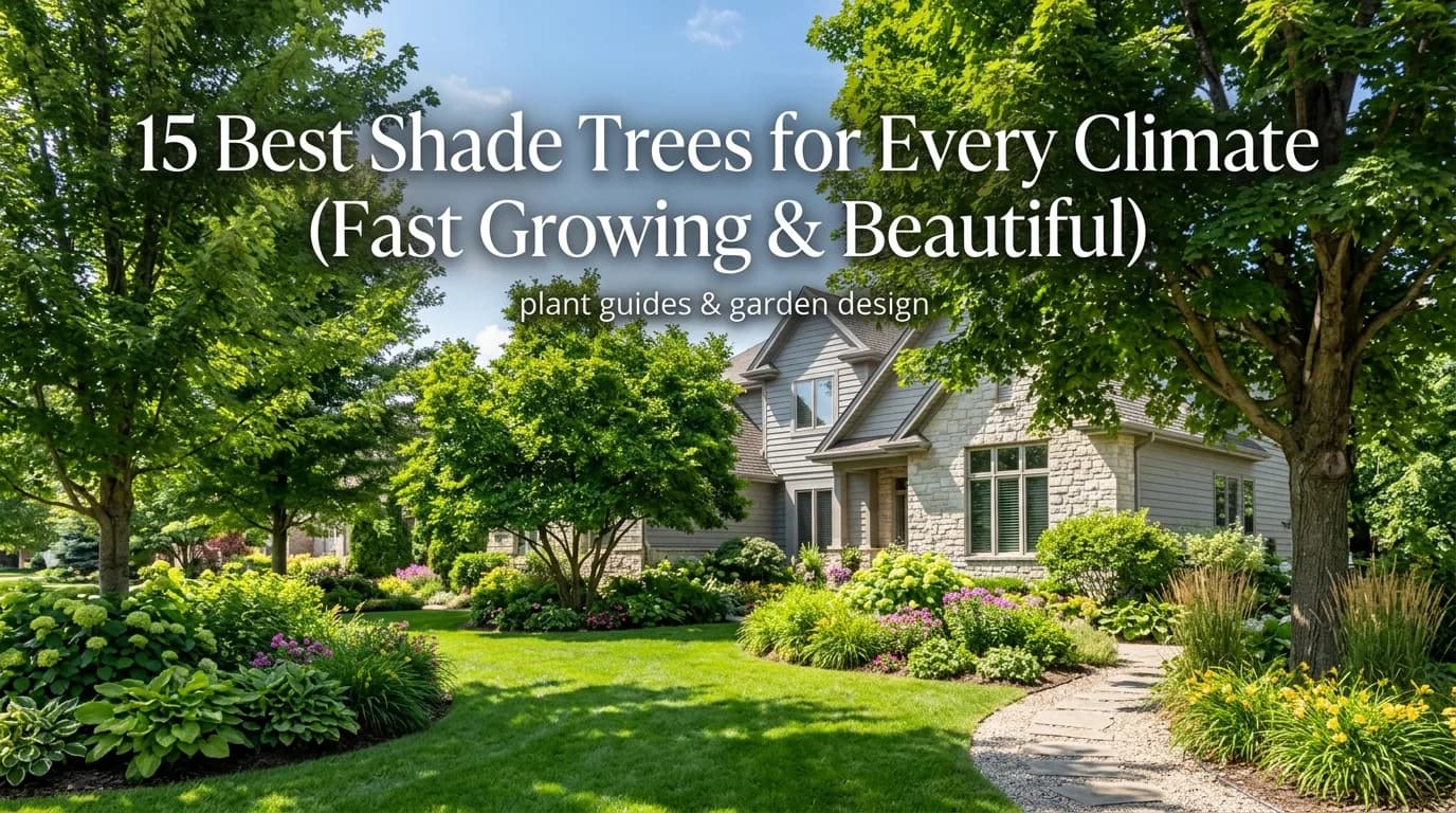 15 Best Shade Trees for Every Climate (Fast-Growing & Beautiful)