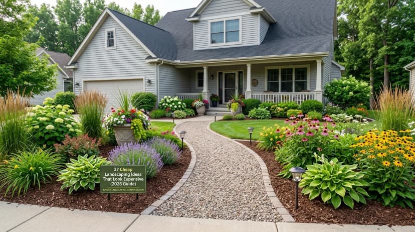 27 Cheap Landscaping Ideas That Look Expensive (2026 Guide)