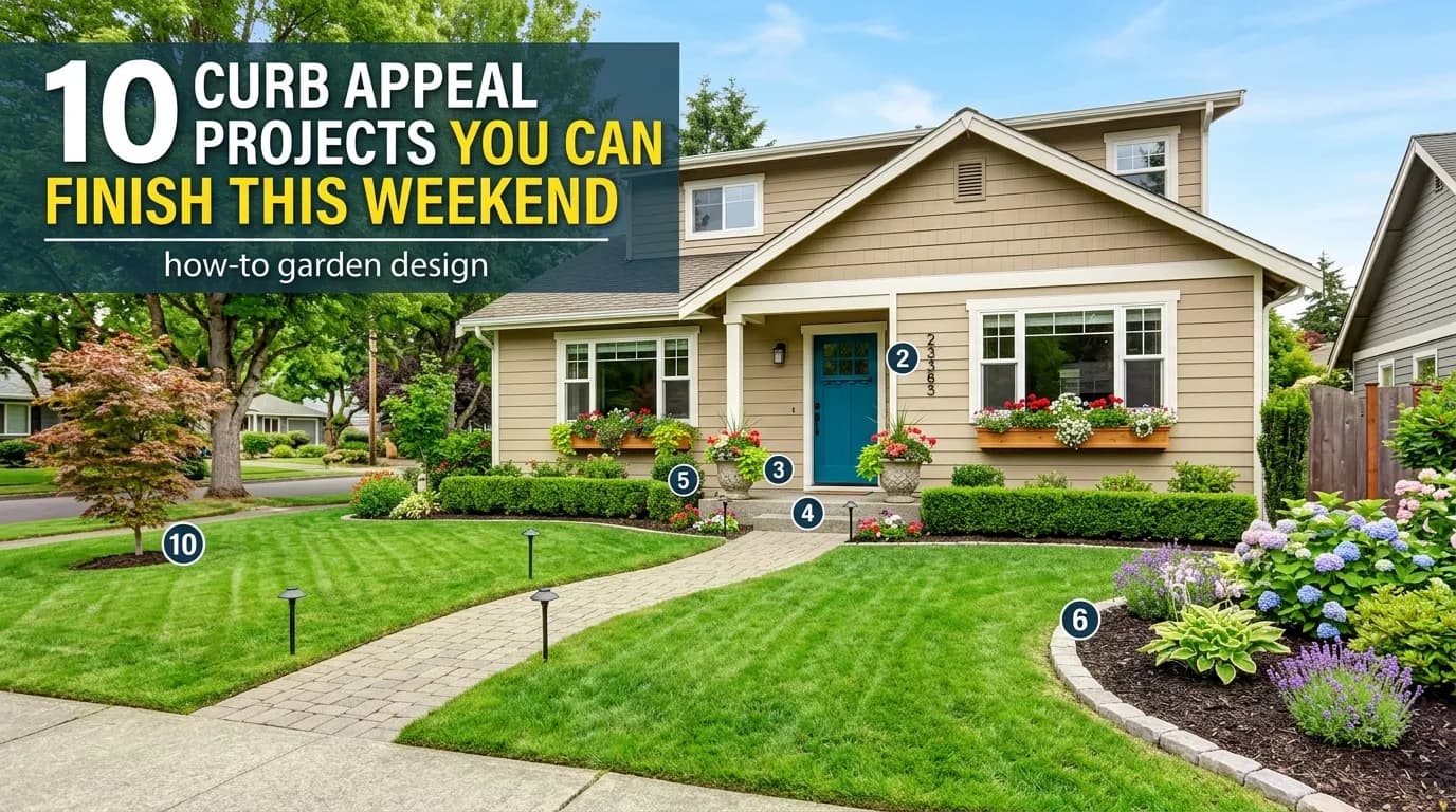 10 Curb Appeal Projects You Can Finish This Weekend
