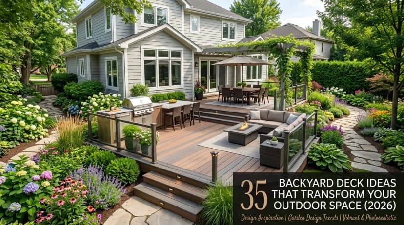 35 Backyard Deck Ideas That Transform Your Outdoor Space (2026)