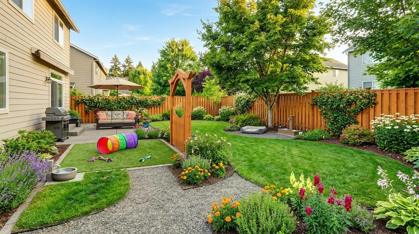 35 Dog-Friendly Backyard Ideas: Safe Plants, Fencing & Play Zones
