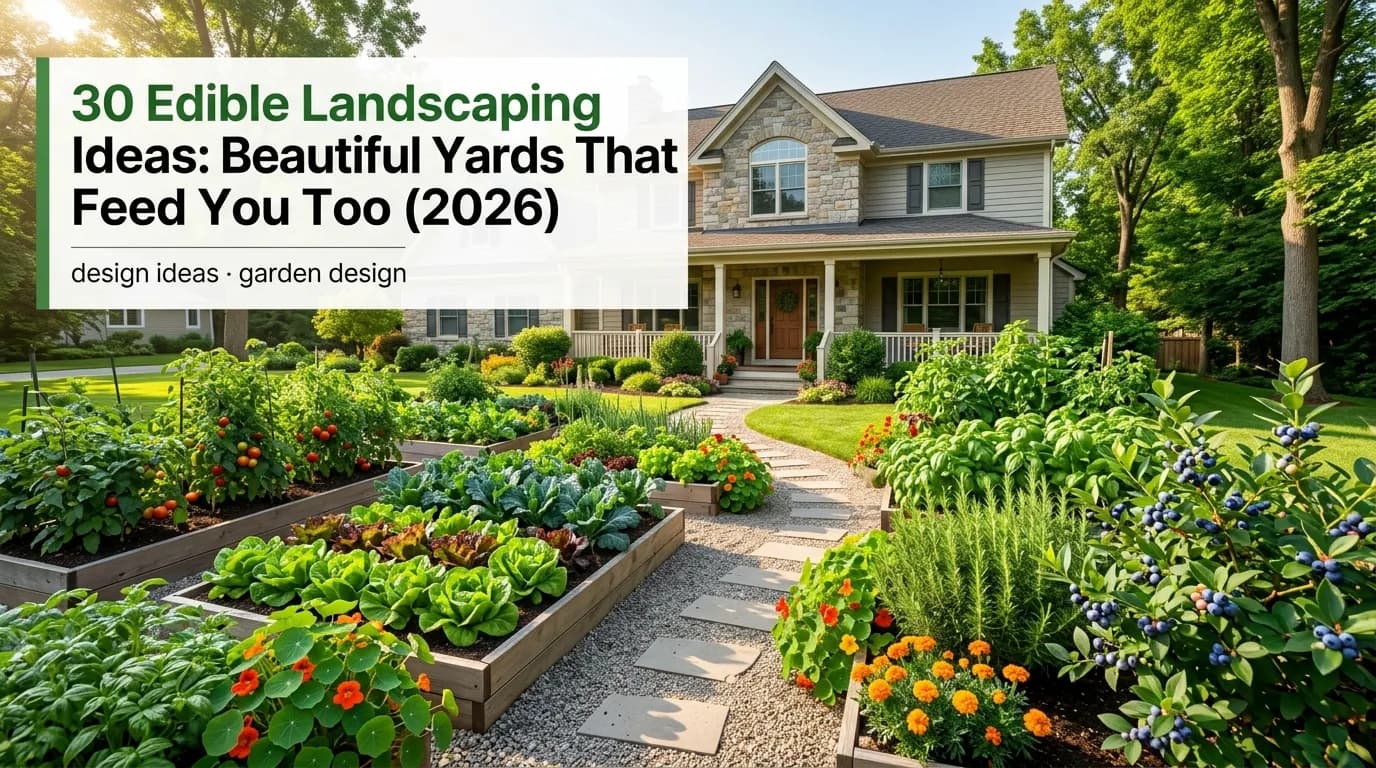 30 Edible Landscaping Ideas: Beautiful Yards That Feed You Too (2026)