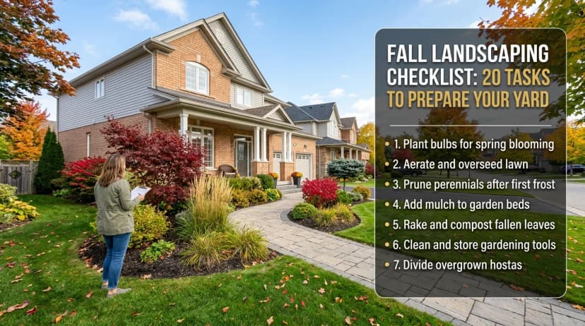 Fall Landscaping Checklist: 20 Tasks to Prepare Your Yard