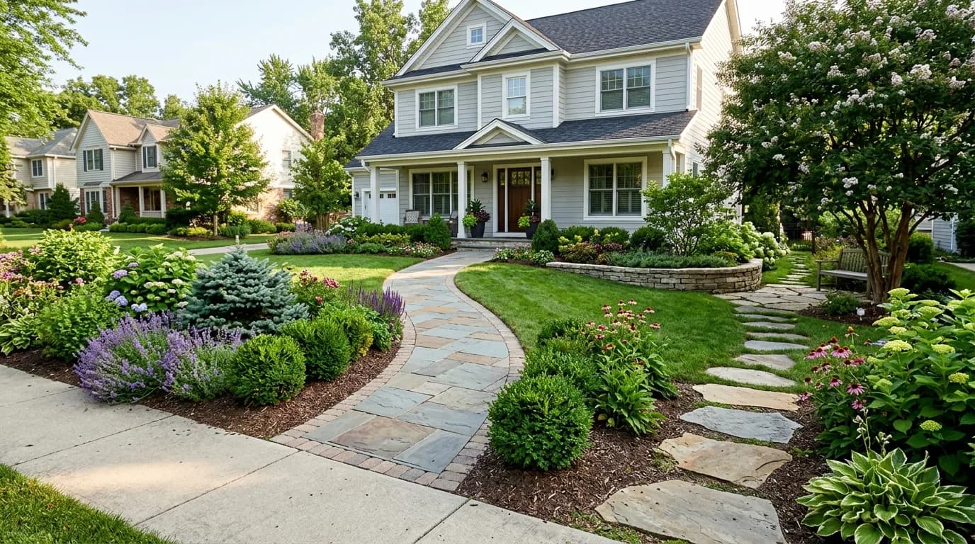 25 Front Yard Walkway Ideas: Paths, Pavers & Curb Appeal for 2026