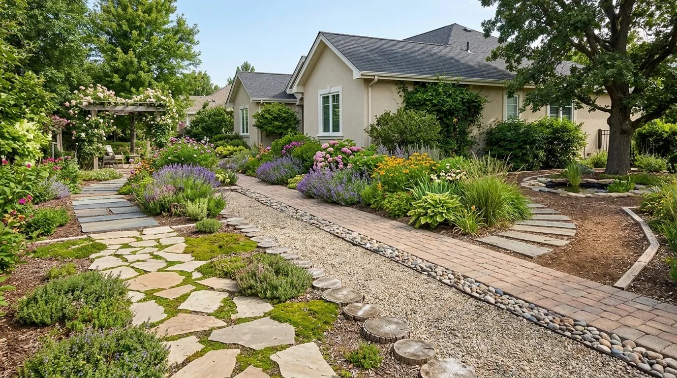 30 Garden Path Ideas: Materials, Styles & Design Tips (2026)