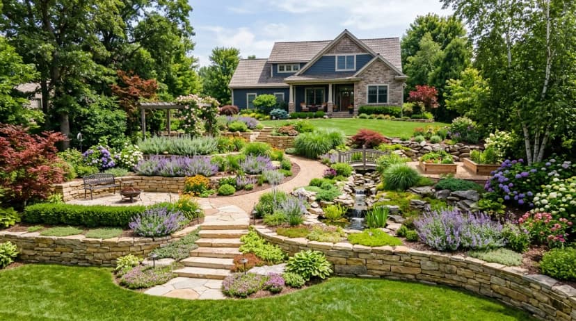 25 Hillside Landscaping Ideas That Transform a Sloped Yard