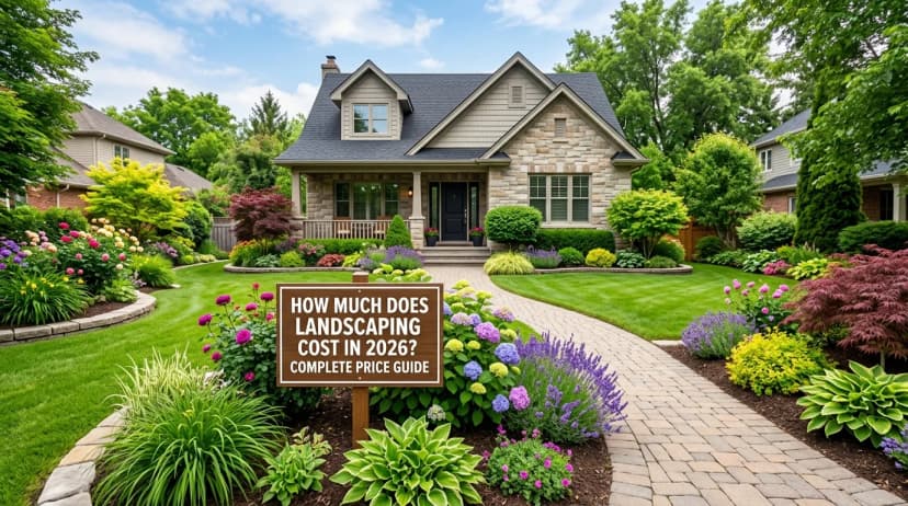 How Much Does Landscaping Cost in 2026? Complete Price Guide