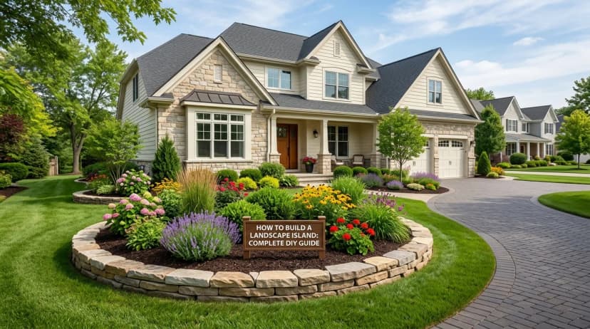 How to Build a Landscape Island: Complete DIY Guide