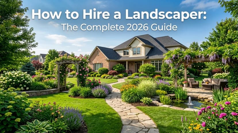 How to Hire a Landscaper: The Complete 2026 Guide