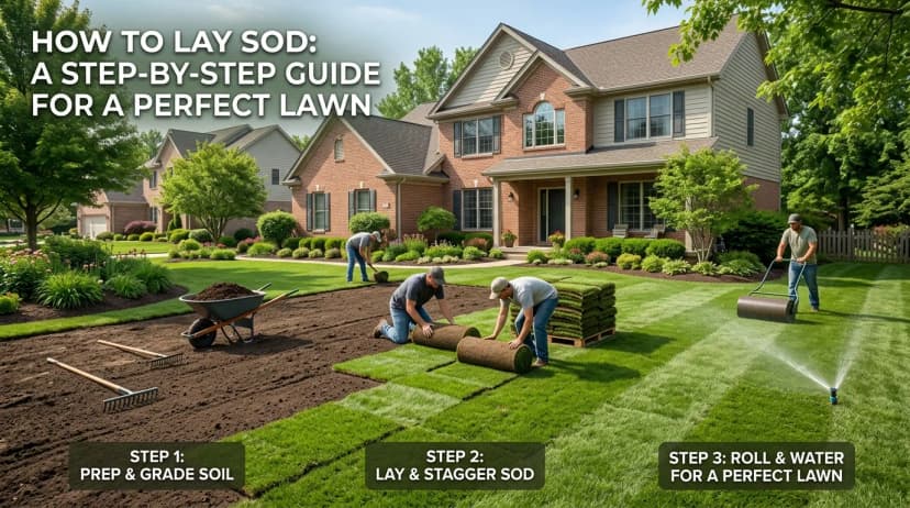 How to Lay Sod: Step-by-Step Guide for a Perfect Lawn
