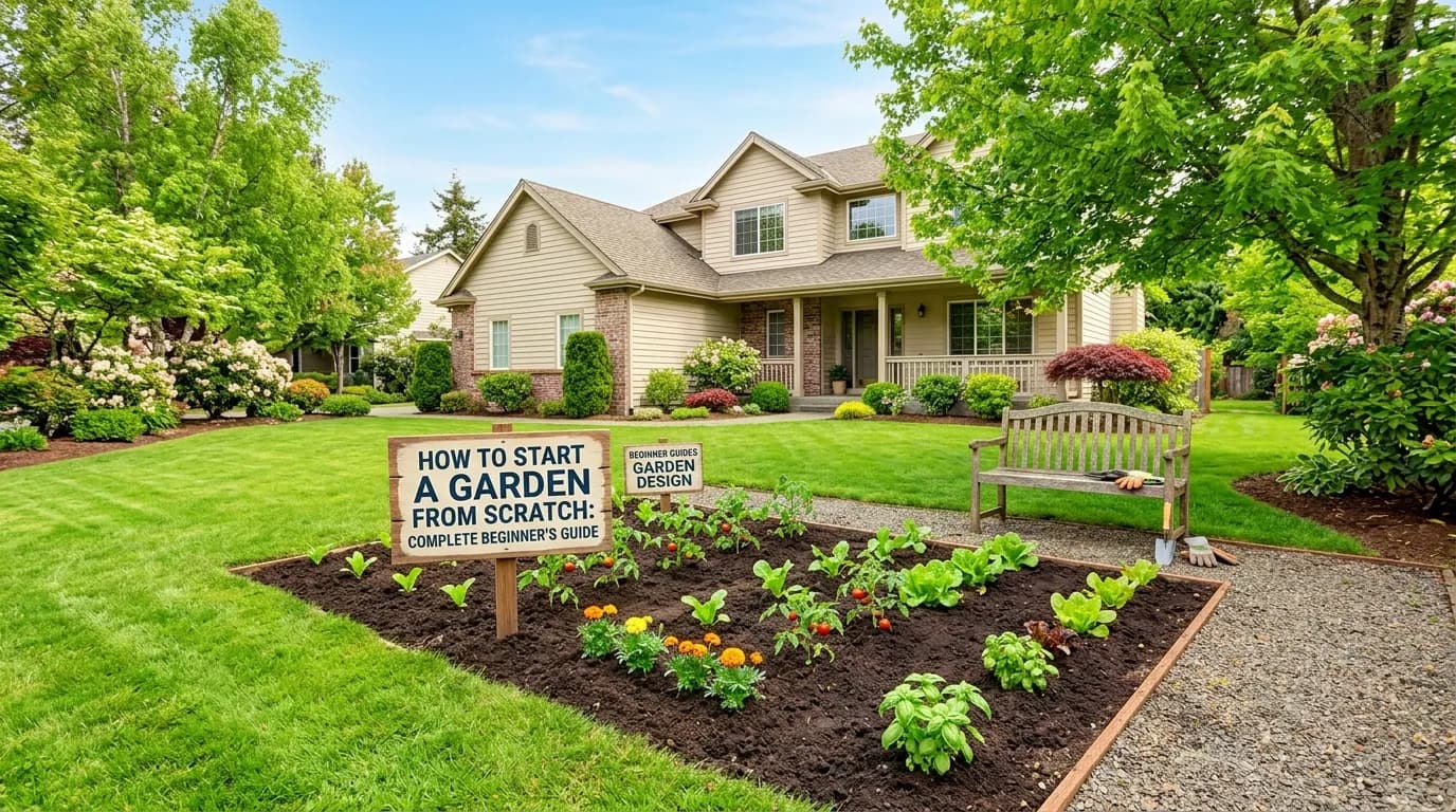 How to Start a Garden From Scratch: Complete Beginner's Guide