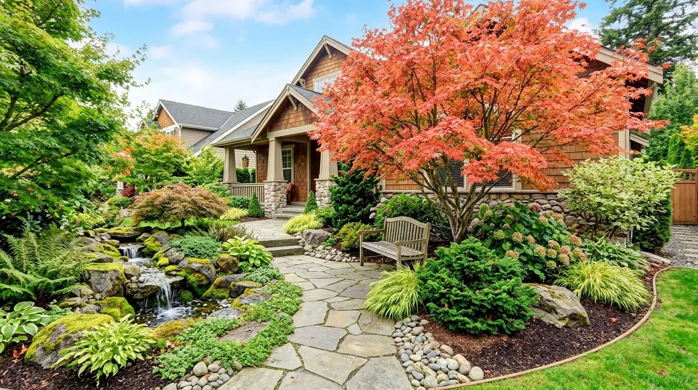 Japanese Maple Landscaping Ideas: 30 Ways to Use Acer Palmatum in Your Garden
