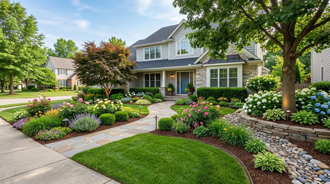 25 Landscape Ideas for the Front of Your House (That Actually Increase Value)
