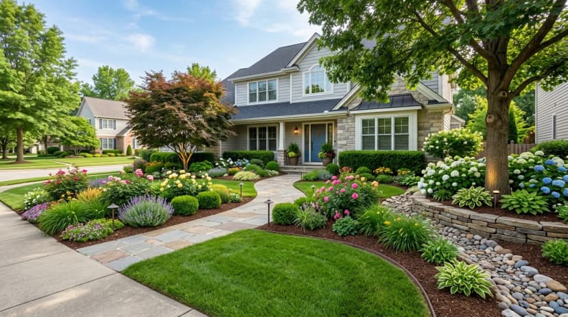 25 Landscape Ideas for the Front of Your House (That Actually Increase Value)