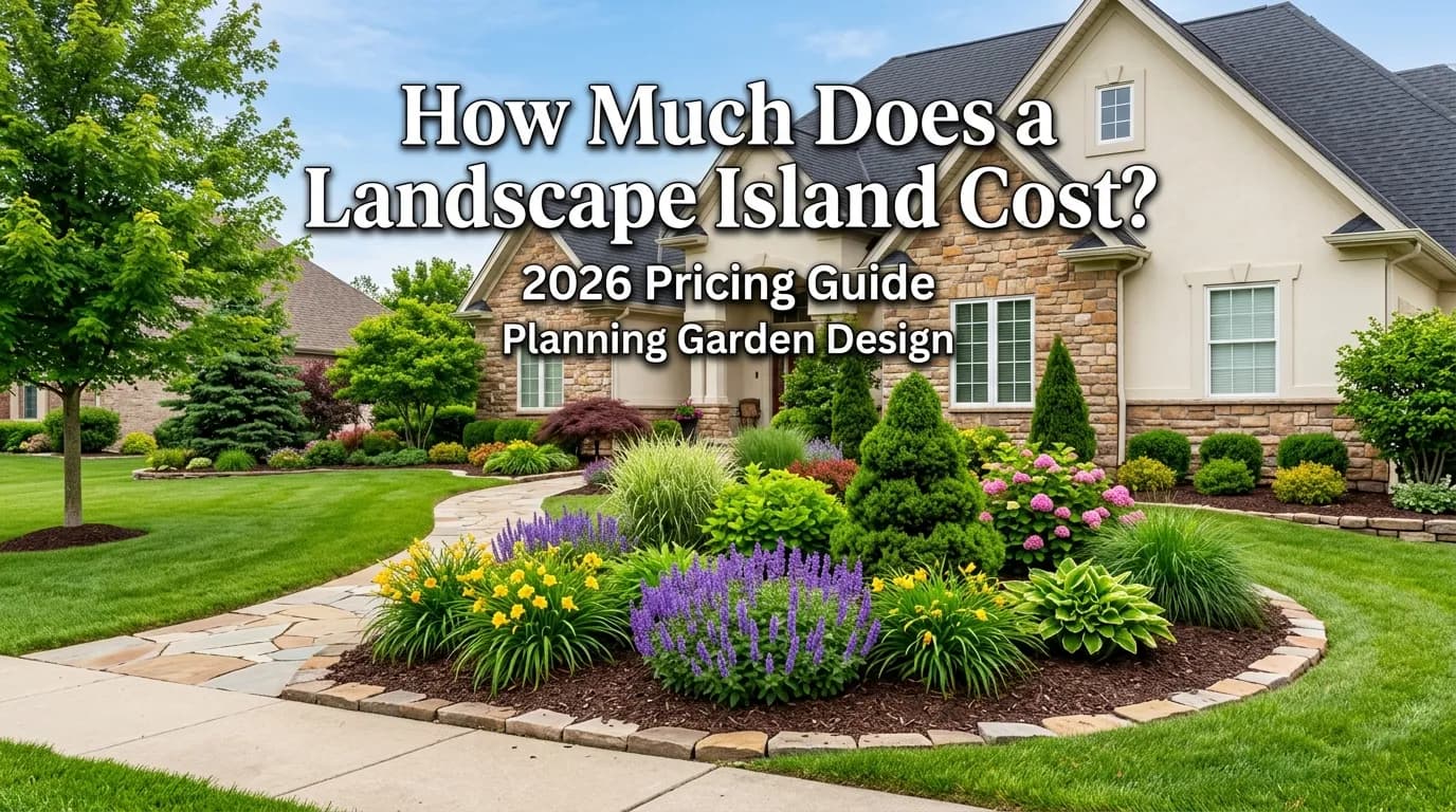 How Much Does a Landscape Island Cost? 2026 Pricing Guide