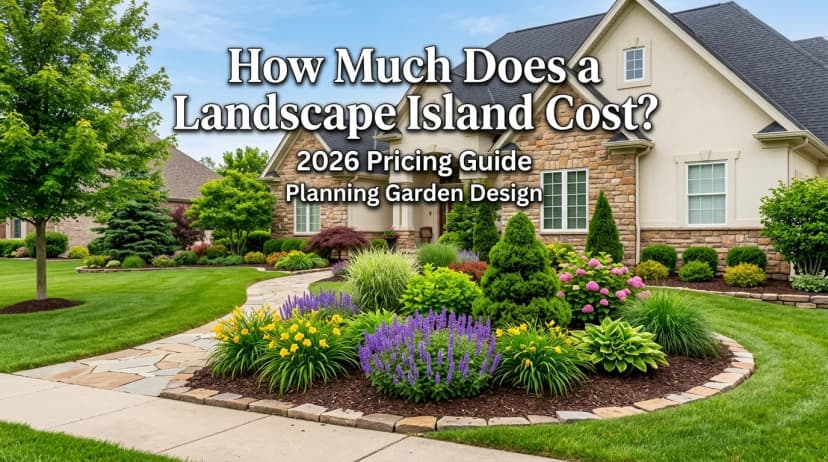 How Much Does a Landscape Island Cost? 2026 Pricing Guide