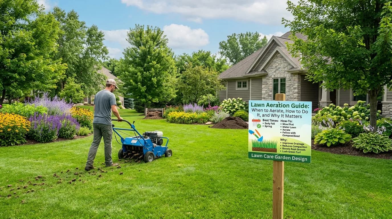 Lawn Aeration Guide: When to Aerate, How to Do It, and Why It Matters