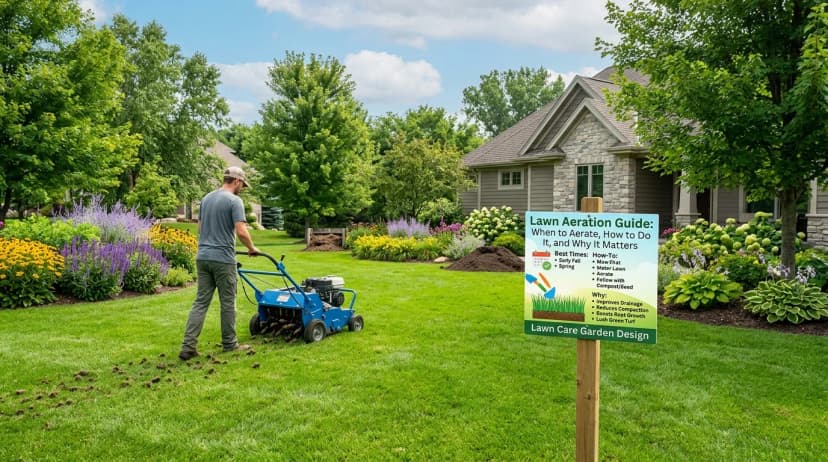 Lawn Aeration Guide: When to Aerate, How to Do It, and Why It Matters