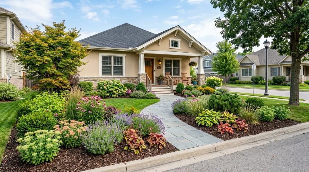 Low-Maintenance Front Yard Landscaping Ideas That Boost Curb Appeal