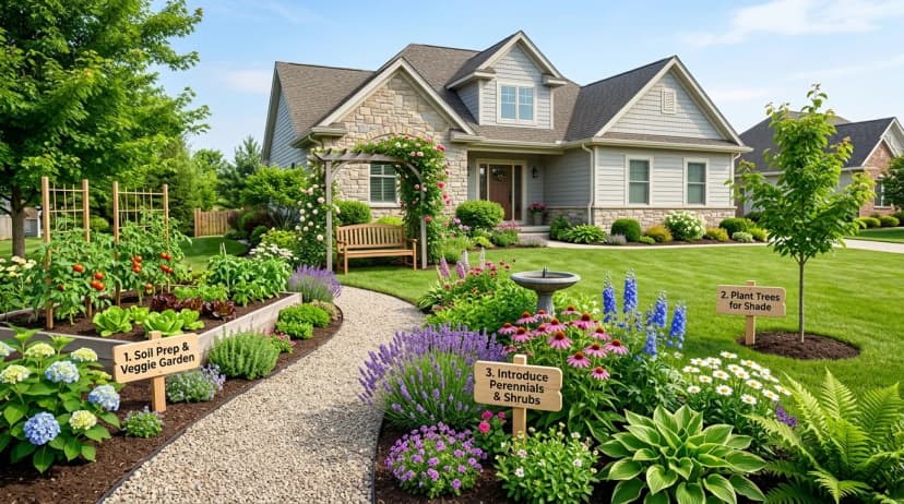 Landscaping for New Homeowners: The First-Year Checklist