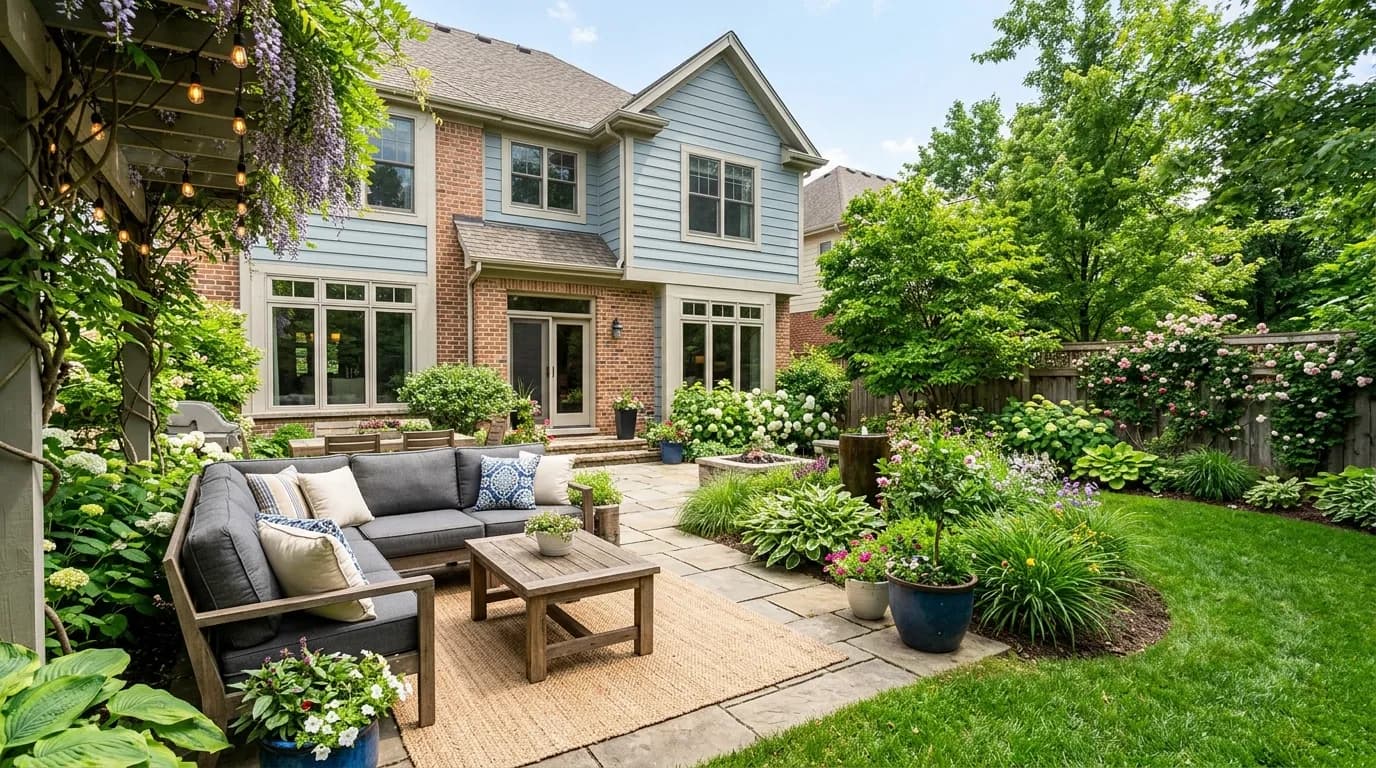 How to Create an Outdoor Living Room (Complete Design Guide)