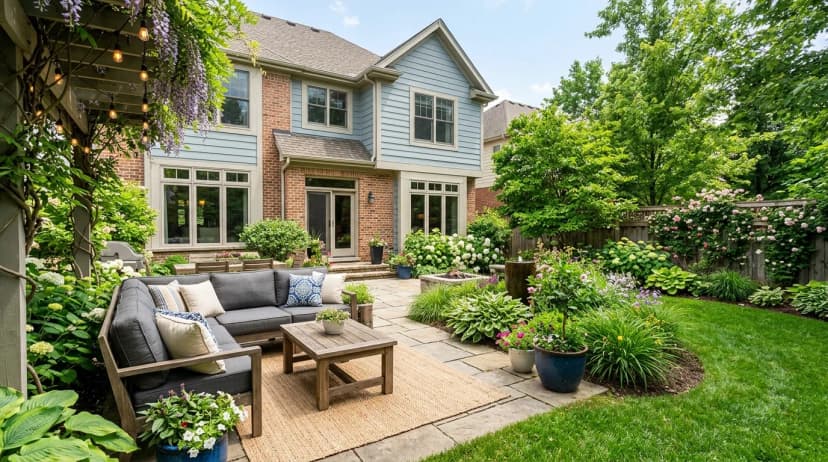 How to Create an Outdoor Living Room (Complete Design Guide)