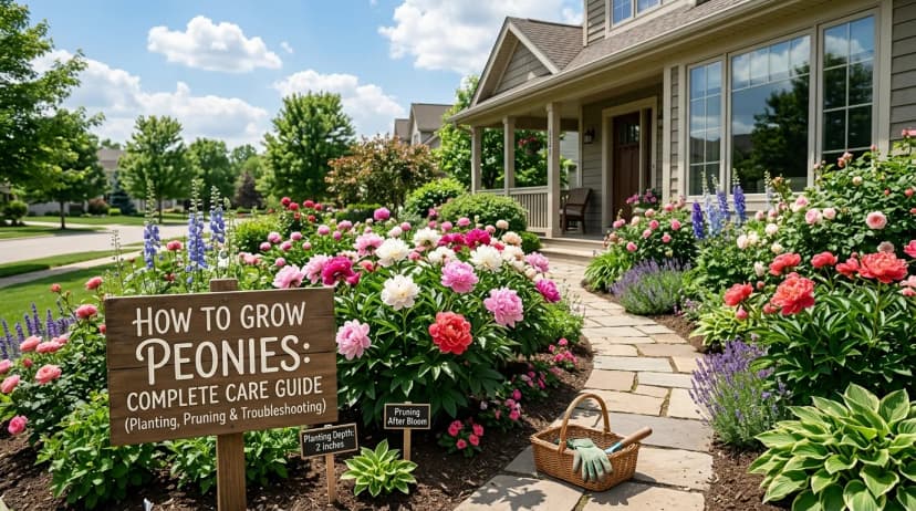 How to Grow Peonies: Complete Care Guide (Planting, Pruning & Troubleshooting)