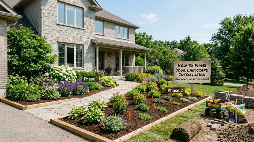How to Phase Your Landscape Installation (Save Money, Get Better Results)