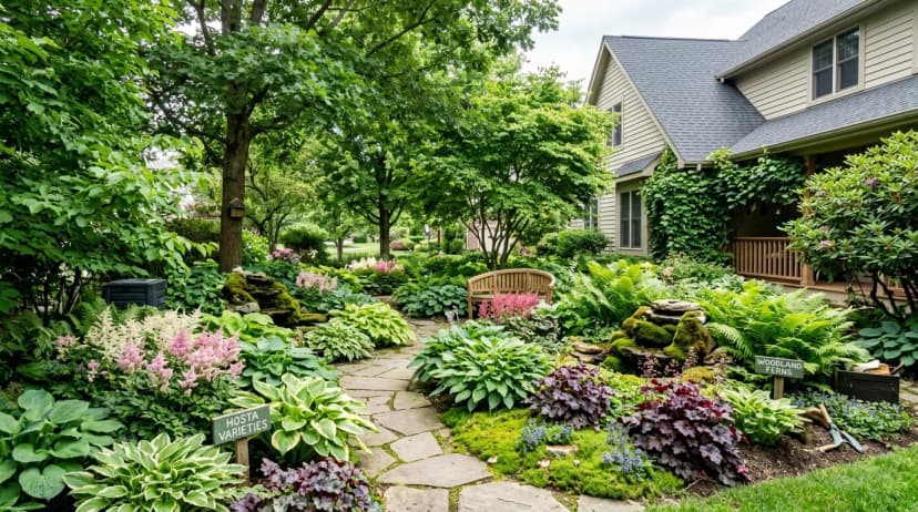 35 Shade Garden Ideas: Plants, Layouts & Design Tips for Shady Yards