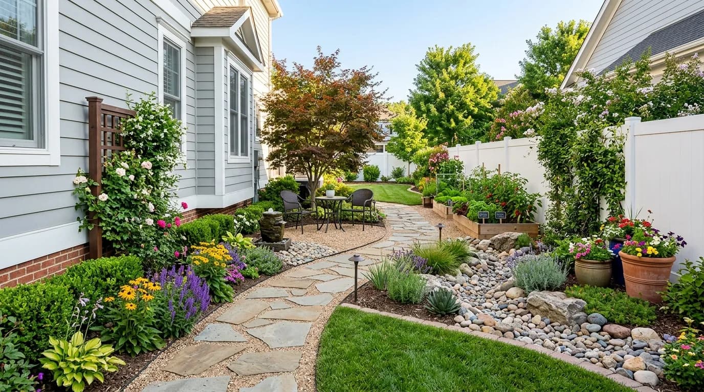 25 Side Yard Landscaping Ideas (Every Style, Every Budget)