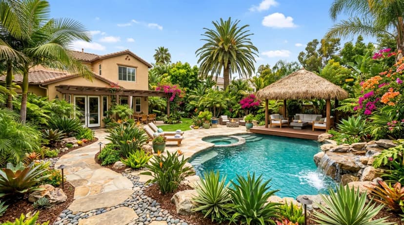 Tropical Landscaping Ideas: Create a Resort Backyard Anywhere