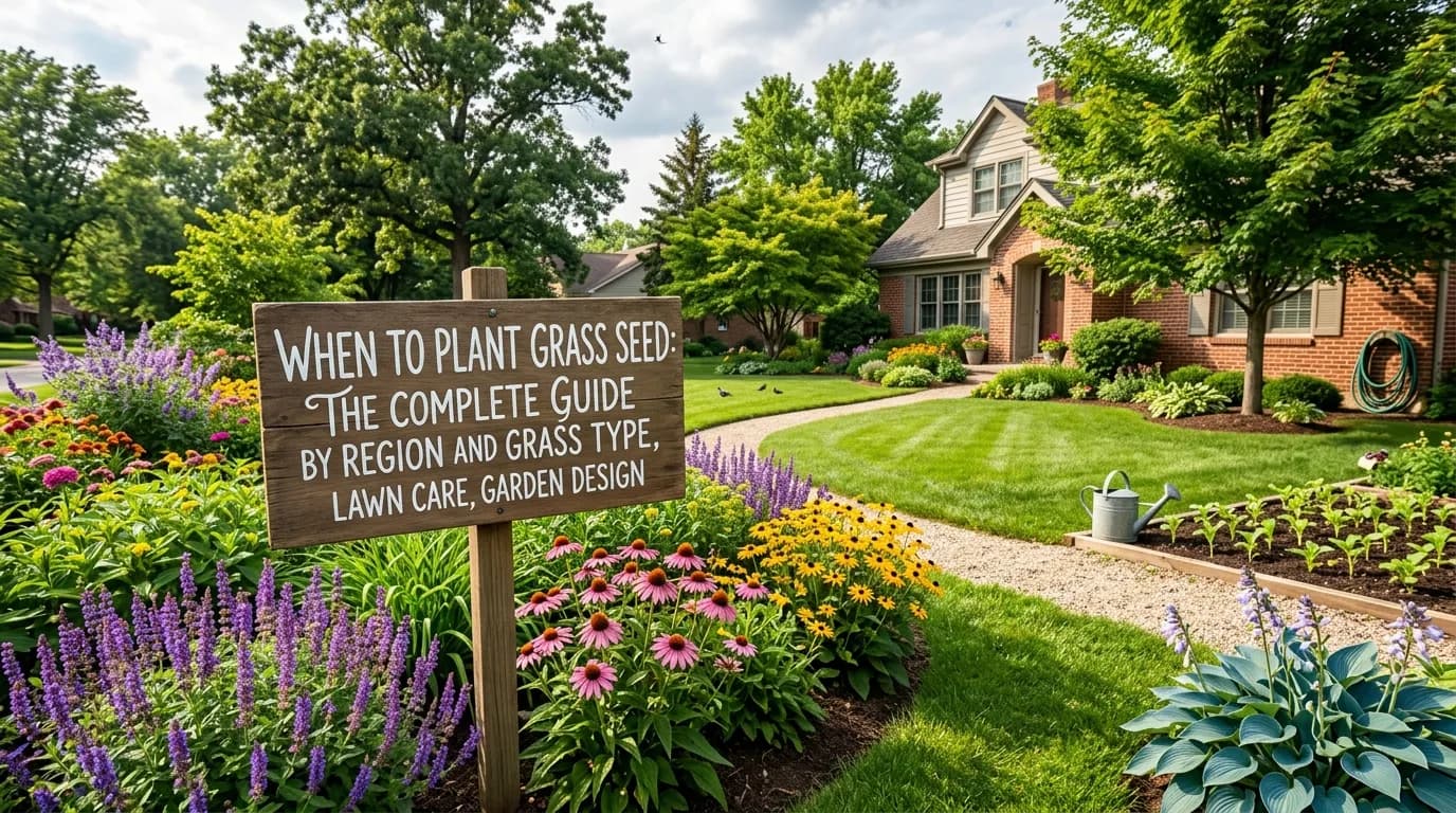 When to Plant Grass Seed: The Complete Guide by Region and Grass Type