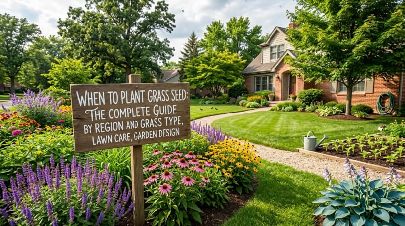 When to Plant Grass Seed: The Complete Guide by Region and Grass Type