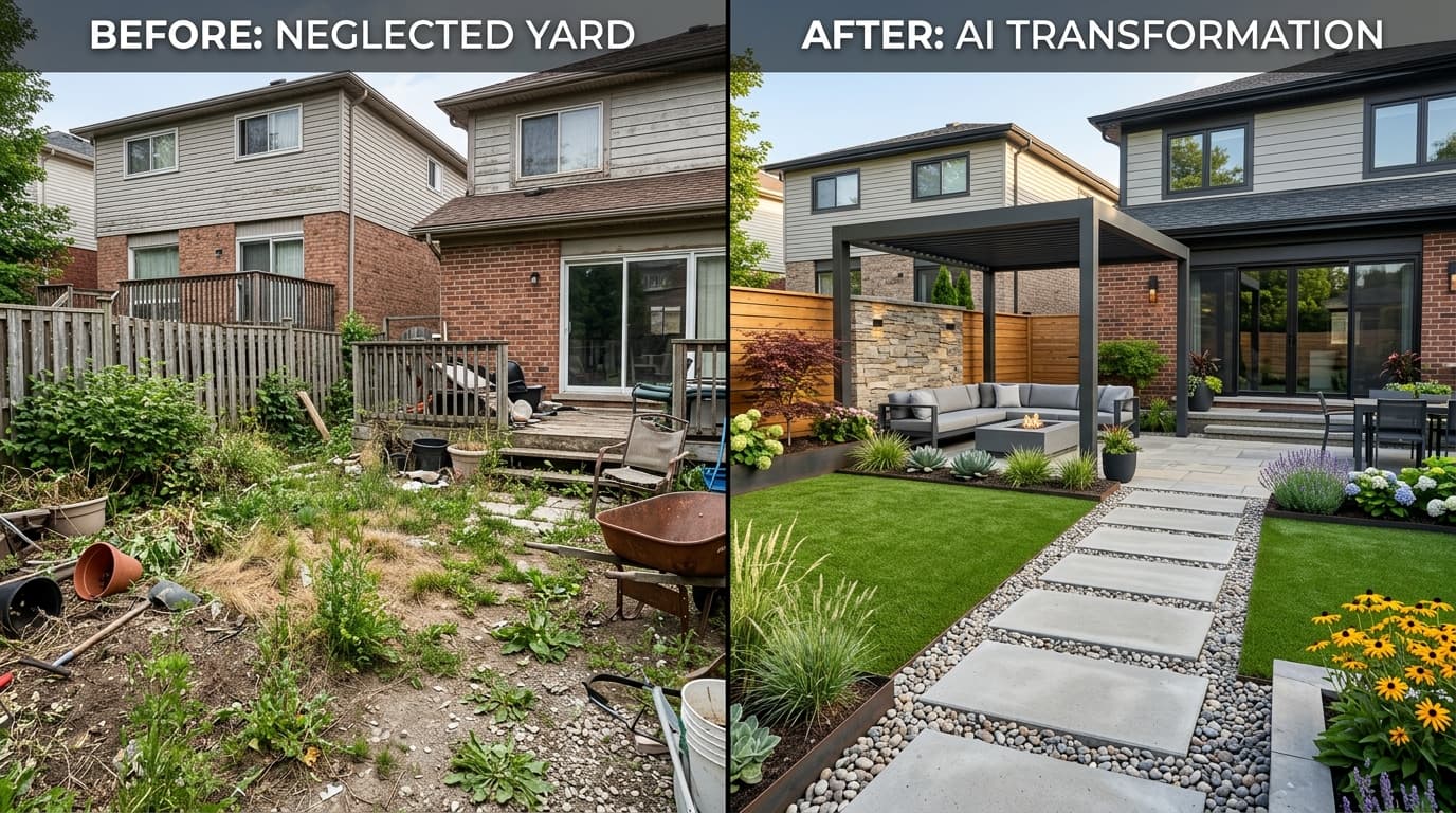 AI Yard Design From Photo: Transform Your Yard in 60 Seconds