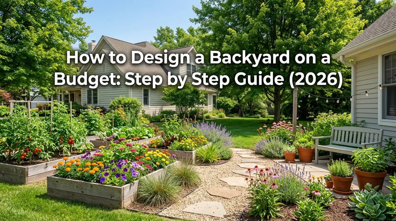How to Design a Backyard on a Budget: Step-by-Step Guide (2026)