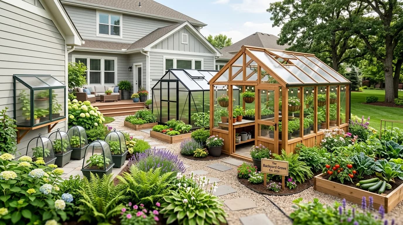 35 Backyard Greenhouse Ideas: Kits, Custom Builds & Small-Space Solutions (2026)