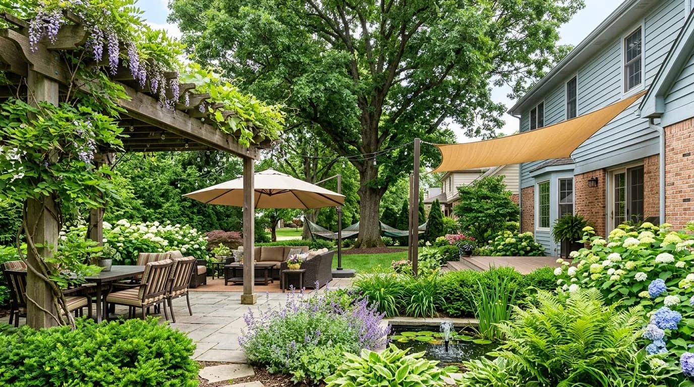 25 Backyard Shade Ideas to Keep Your Yard Cool All Summer