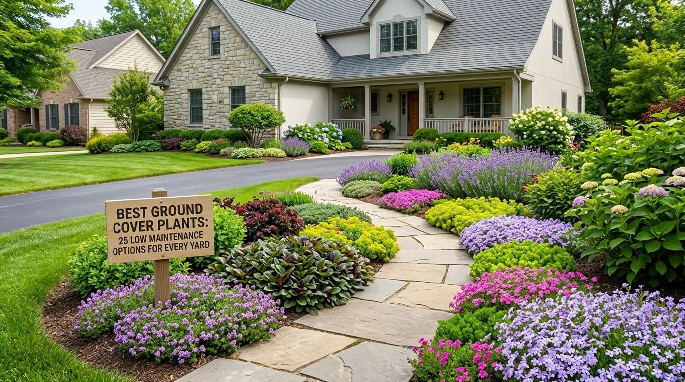 Best Ground Cover Plants: 25 Low-Maintenance Options for Every Yard