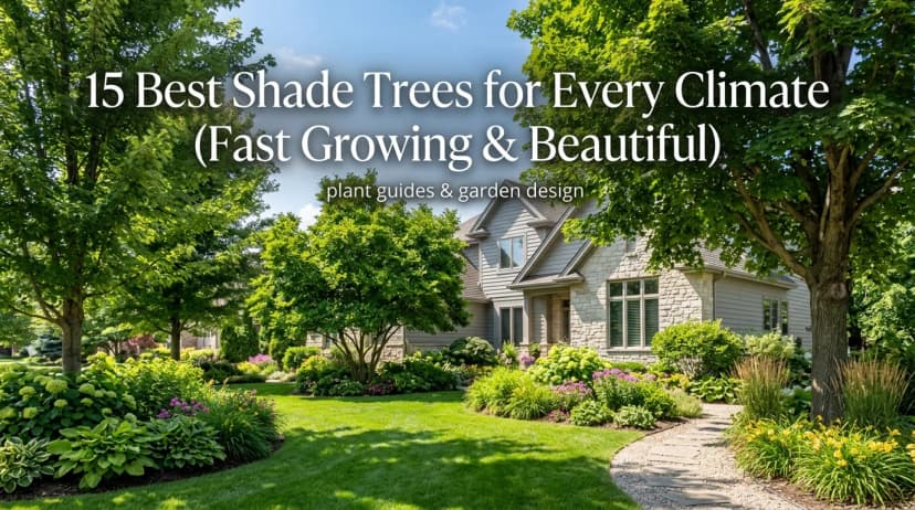 15 Best Shade Trees for Every Climate (Fast-Growing & Beautiful)