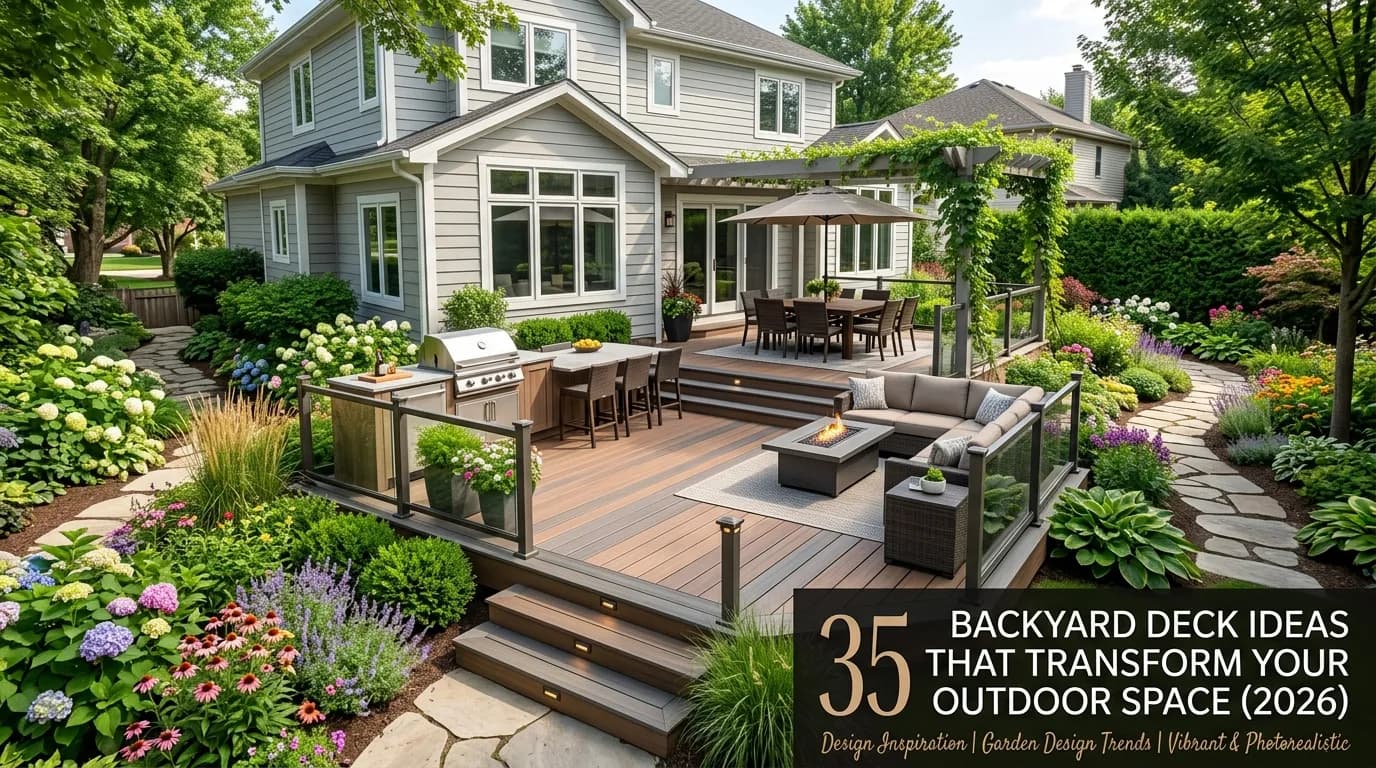 35 Backyard Deck Ideas That Transform Your Outdoor Space (2026)