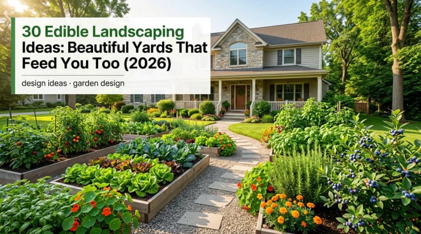 30 Edible Landscaping Ideas: Beautiful Yards That Feed You Too (2026)