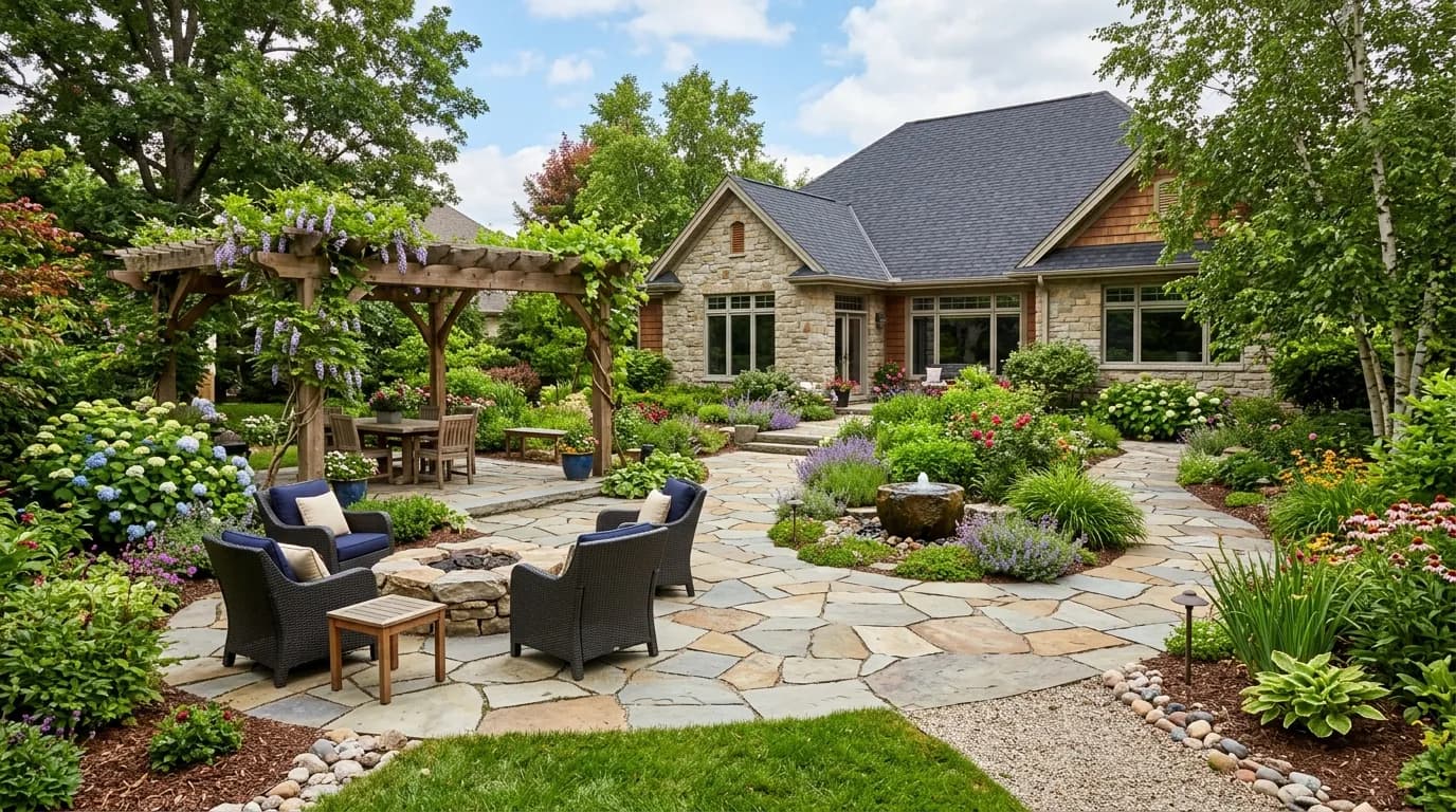 25 Flagstone Patio Ideas: Natural Stone Designs for Every Backyard