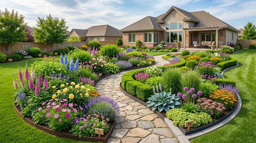 30 Garden Border Ideas: From Cottage Charm to Modern Edge