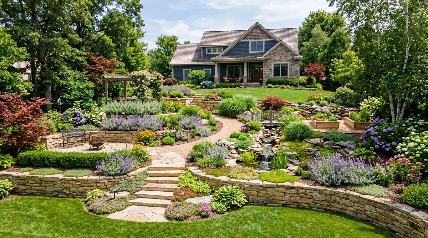 25 Hillside Landscaping Ideas That Transform a Sloped Yard
