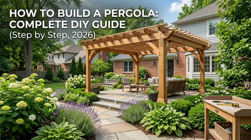 How to Build a Pergola: Complete DIY Guide (Step-by-Step, 2026)