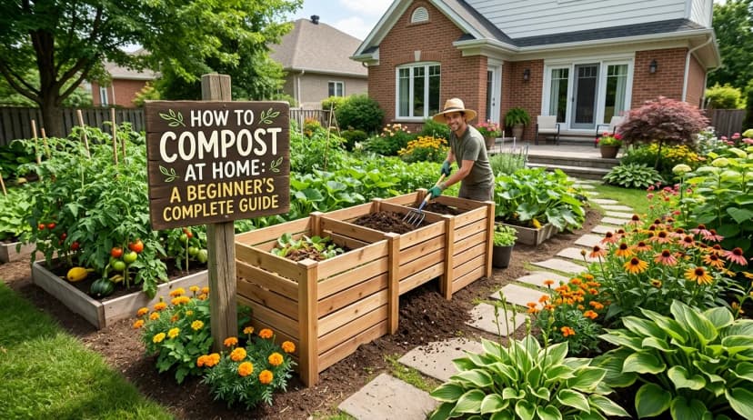 How to Compost at Home: A Beginner's Complete Guide